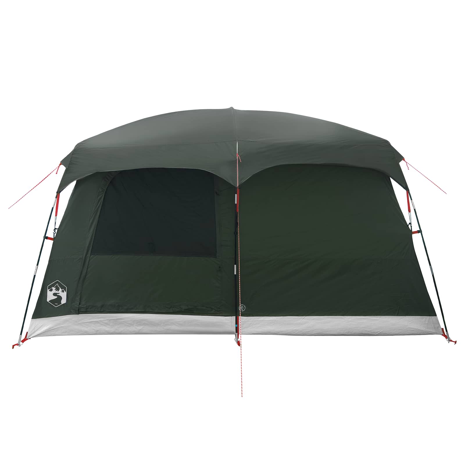 vidaXL Family Tent 6-Person Army Green Polyester - 320 x 210 x 180 cm