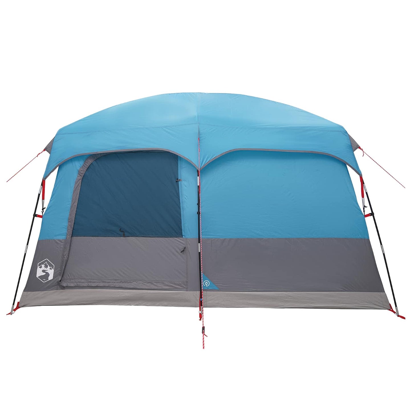 vidaXL Family Tent 8-Person Blue Polyester - 380 x 260 x 190 cm