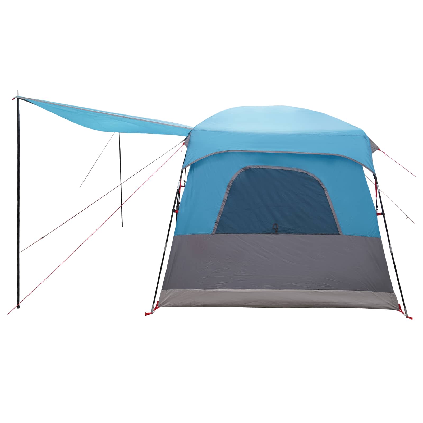 vidaXL Family Tent 8-Person Blue Polyester - 380 x 260 x 190 cm