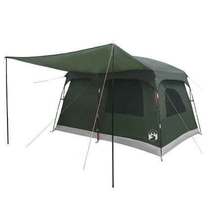 vidaXL Family Tent 8-Person Army Green Polyester - 380 x 260 x 190 cm