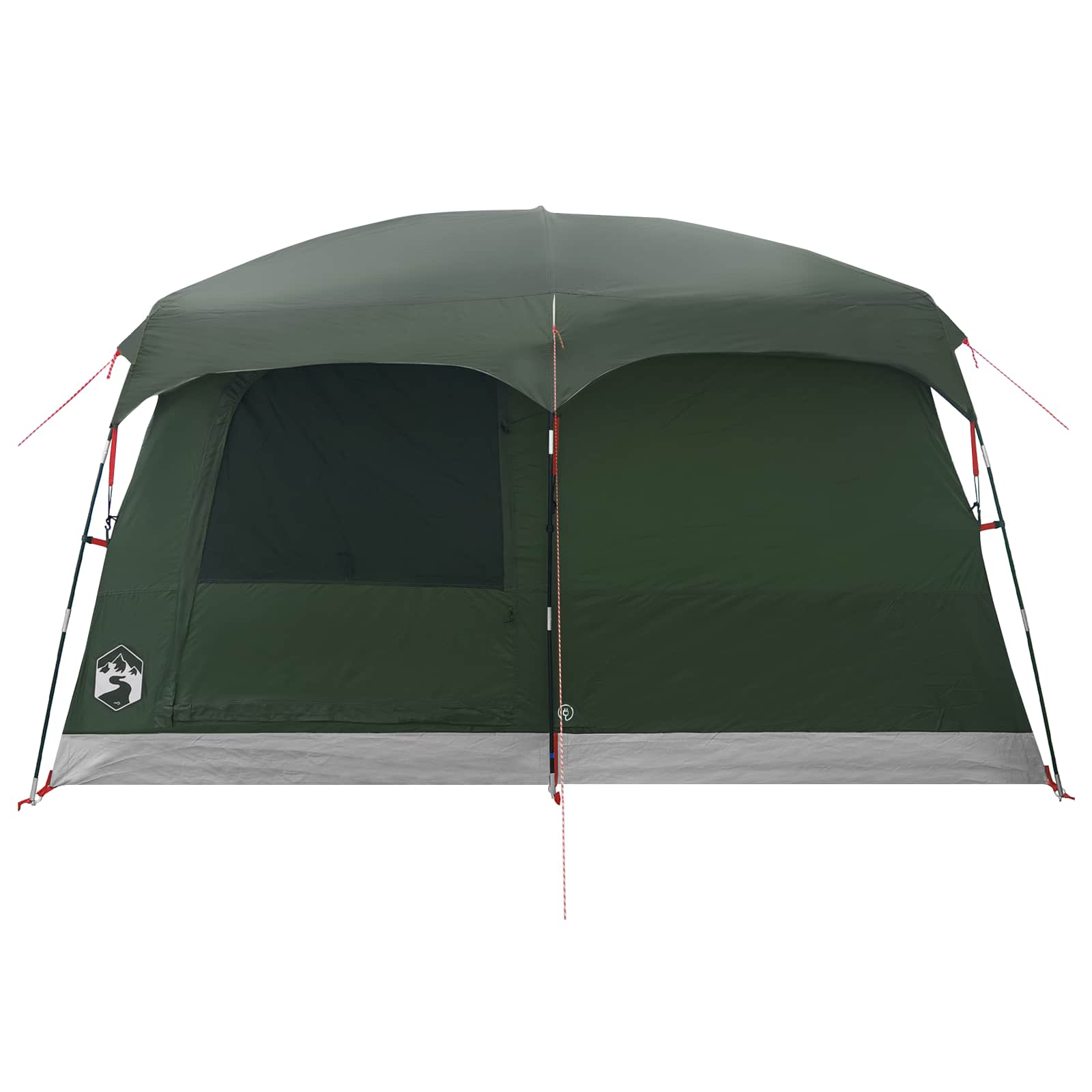 vidaXL Family Tent 8-Person Army Green Polyester - 380 x 260 x 190 cm