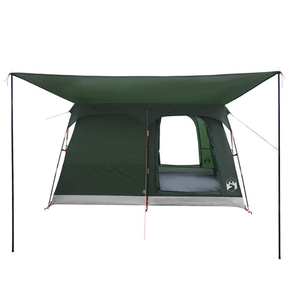 vidaXL Family Tent 8-Person Army Green Polyester - 380 x 260 x 190 cm