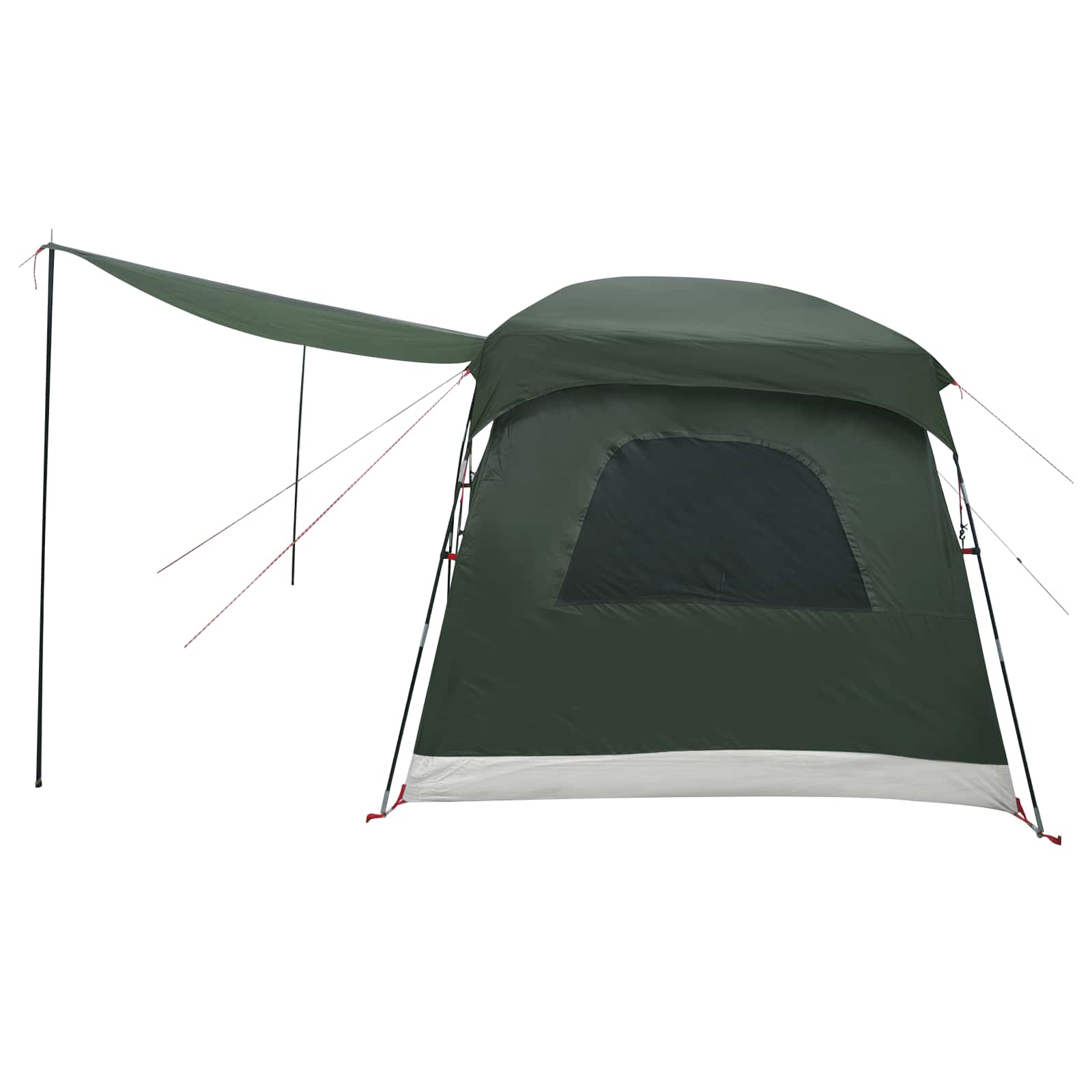 vidaXL Family Tent 8-Person Army Green Polyester - 380 x 260 x 190 cm