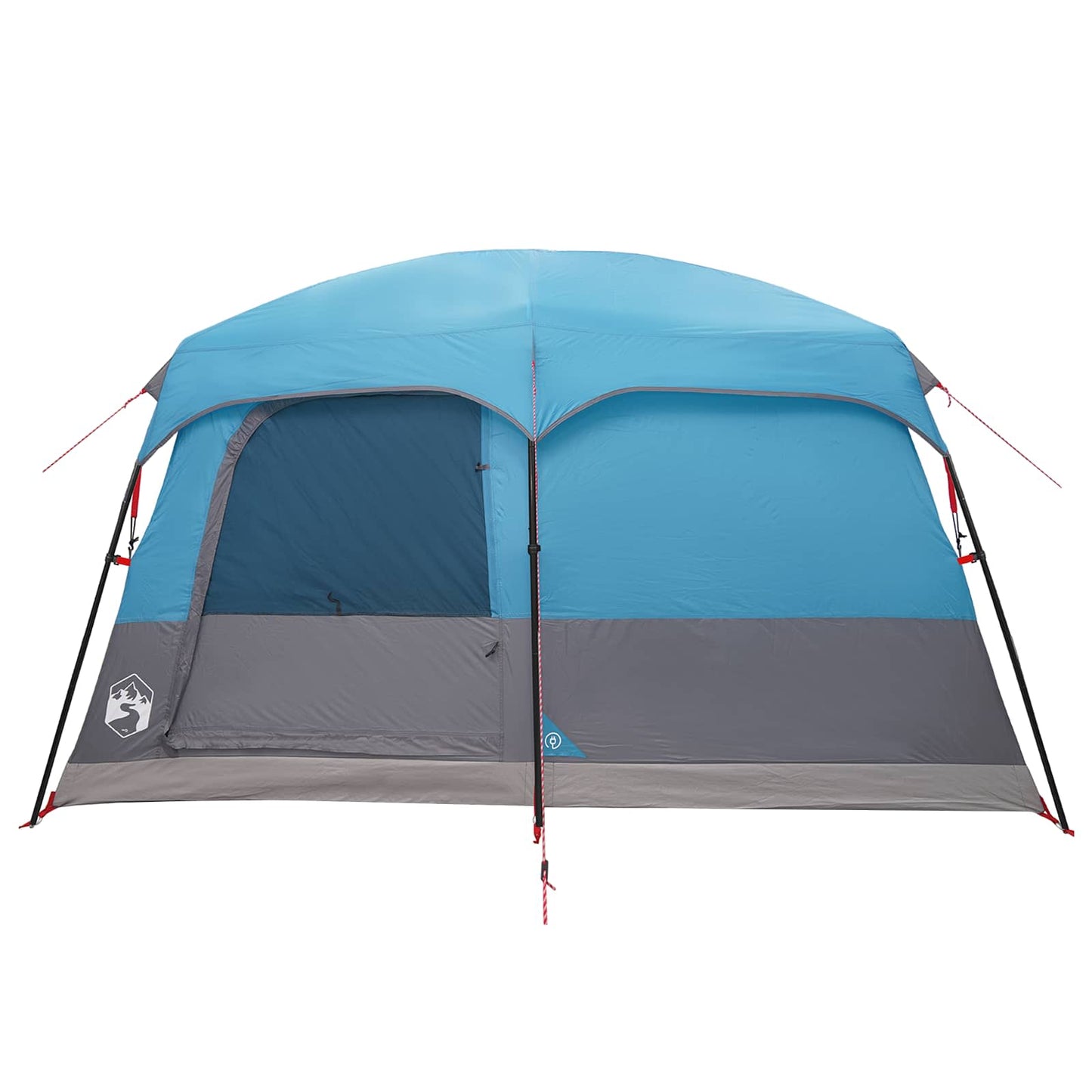 vidaXL Family Tent 14-Person Blue Polyester and Steel - 500 x 400 x 230 cm