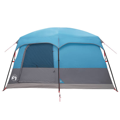 vidaXL Family Tent 14-Person Blue Polyester and Steel - 500 x 400 x 230 cm