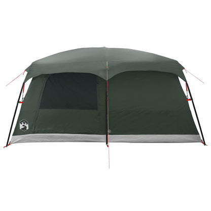 vidaXL Family Tent 14-Person Army Green Polyester and Steel - 500 x 400 x 230 cm