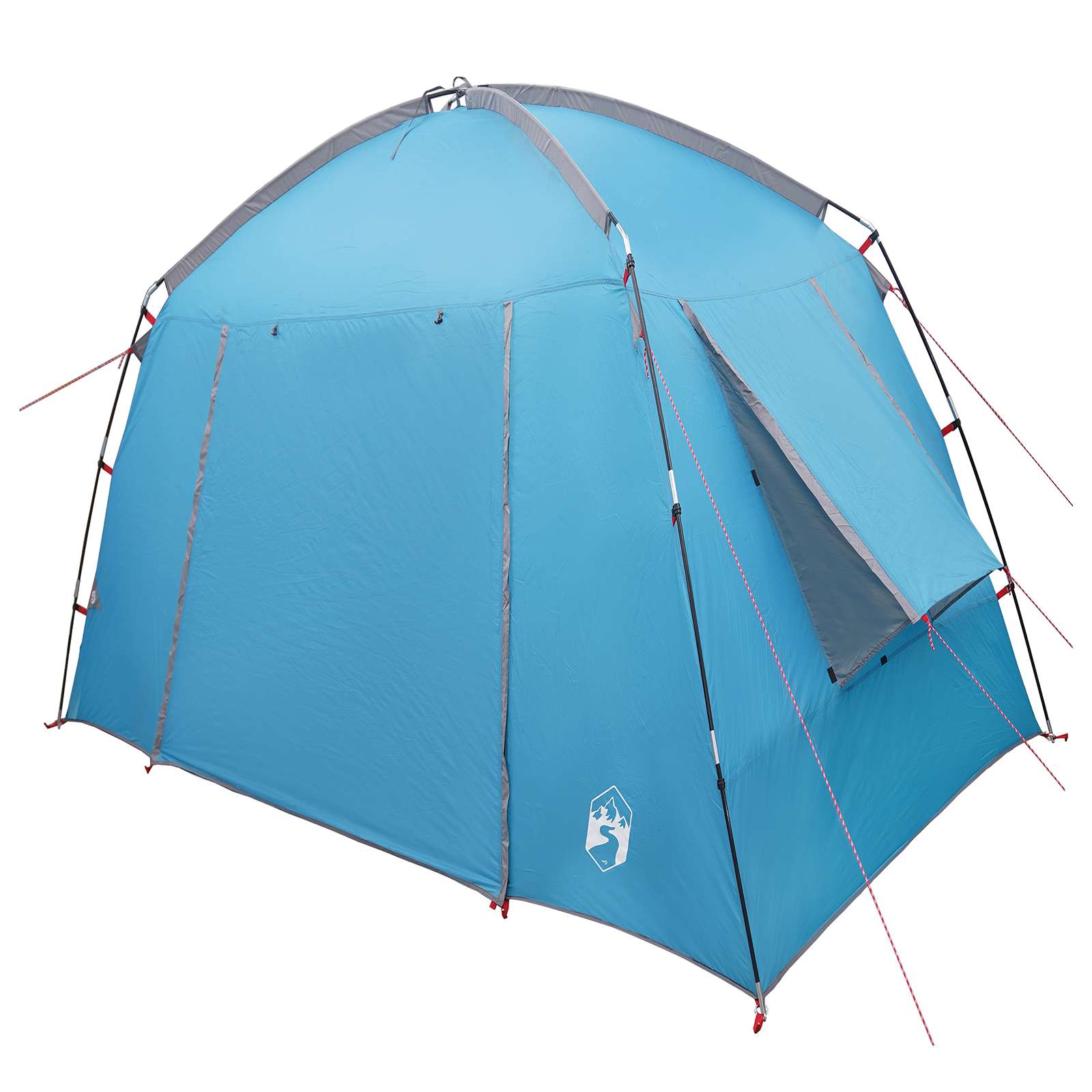 vidaXL Cabin Tent with Roof Blue 210 x 210 x 138 cm Polyester