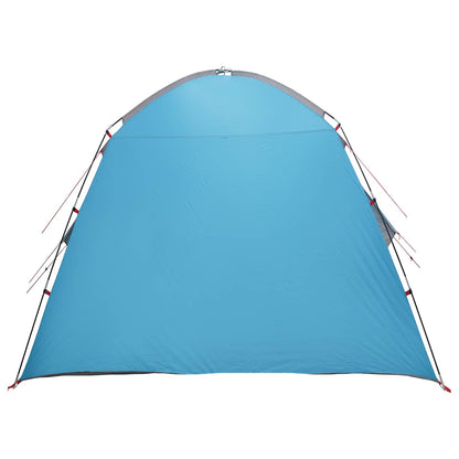 vidaXL Cabin Tent with Roof Blue 210 x 210 x 138 cm Polyester