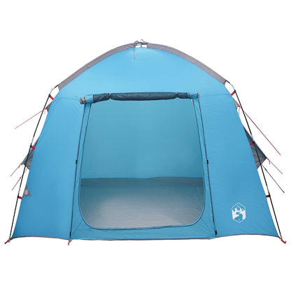 vidaXL Cabin Tent with Roof Blue 210 x 210 x 138 cm Polyester