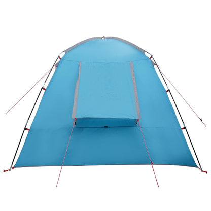 vidaXL Cabin Tent with Roof Blue 210 x 210 x 138 cm Polyester