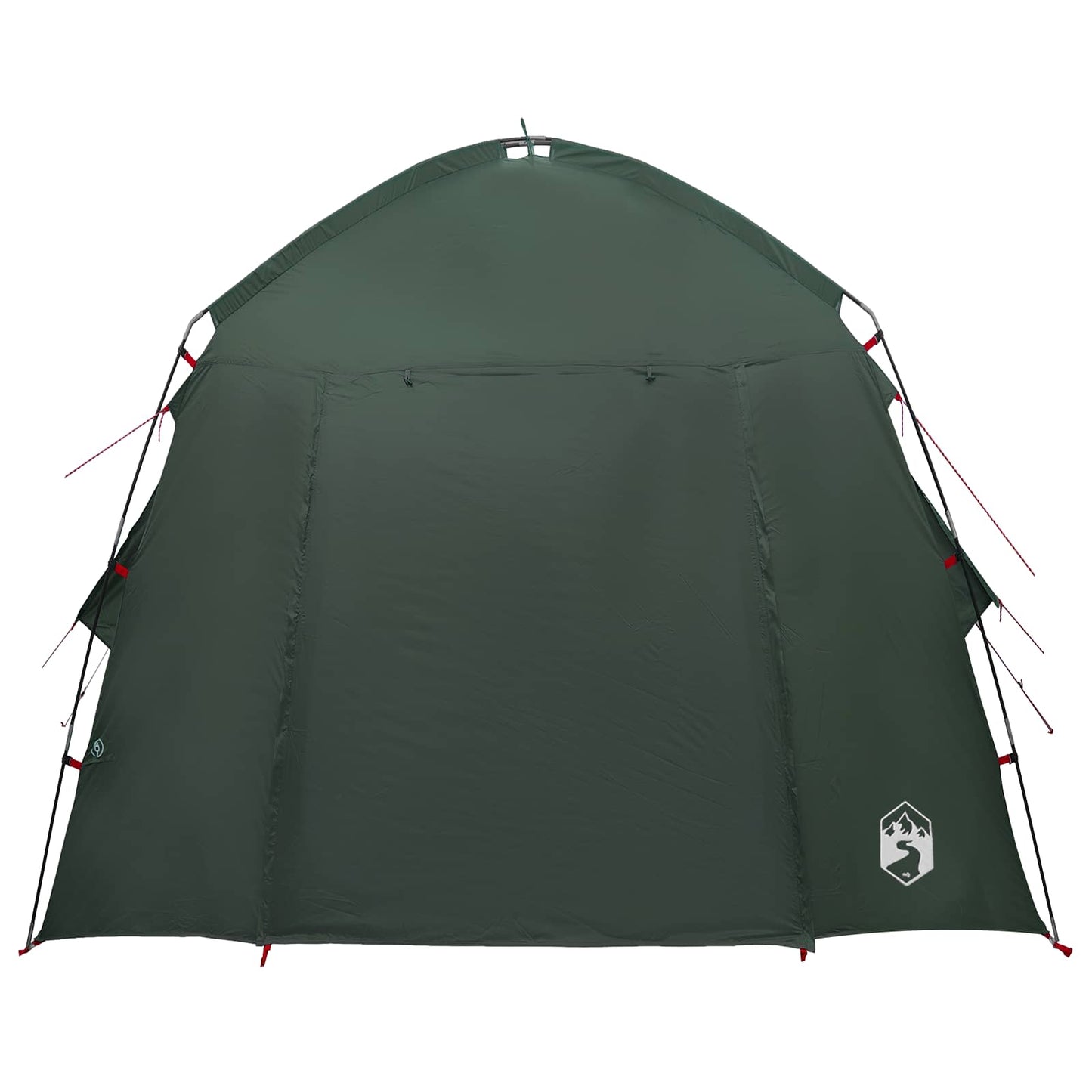 vidaXL Cabin Tent with Roof Army Green 210 x 210 x 138 cm Polyester