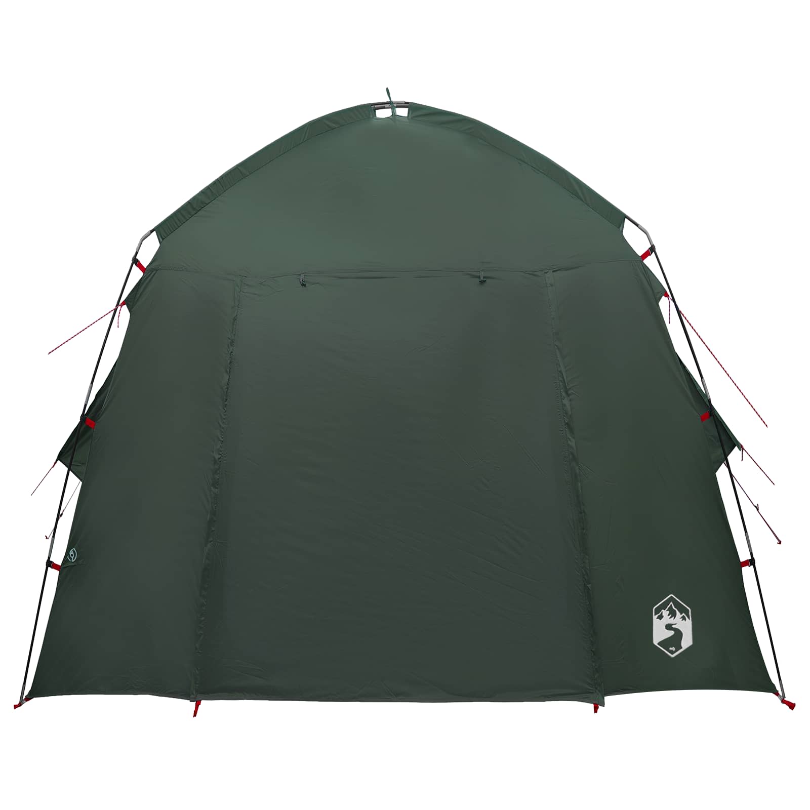 vidaXL Cabin Tent with Roof Army Green 210 x 210 x 138 cm Polyester