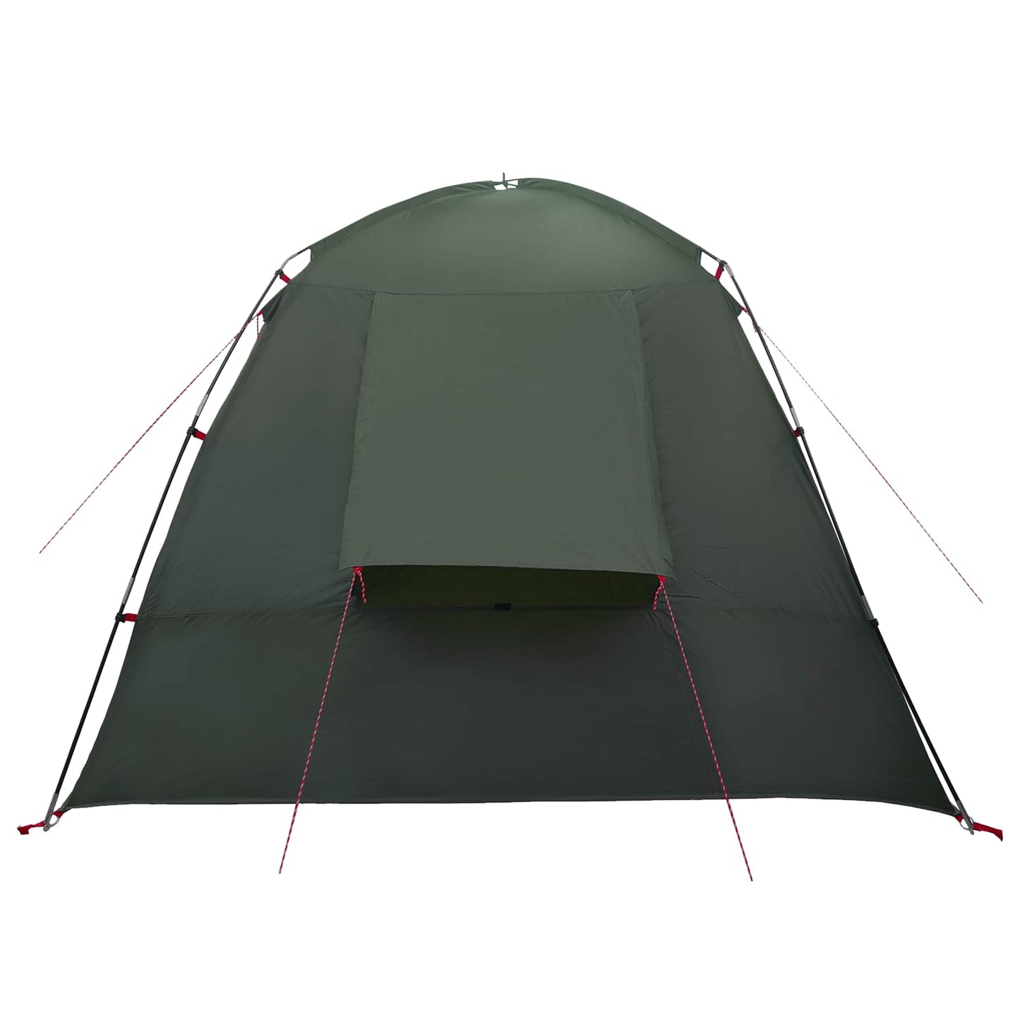 vidaXL Cabin Tent with Roof Army Green 210 x 210 x 138 cm Polyester