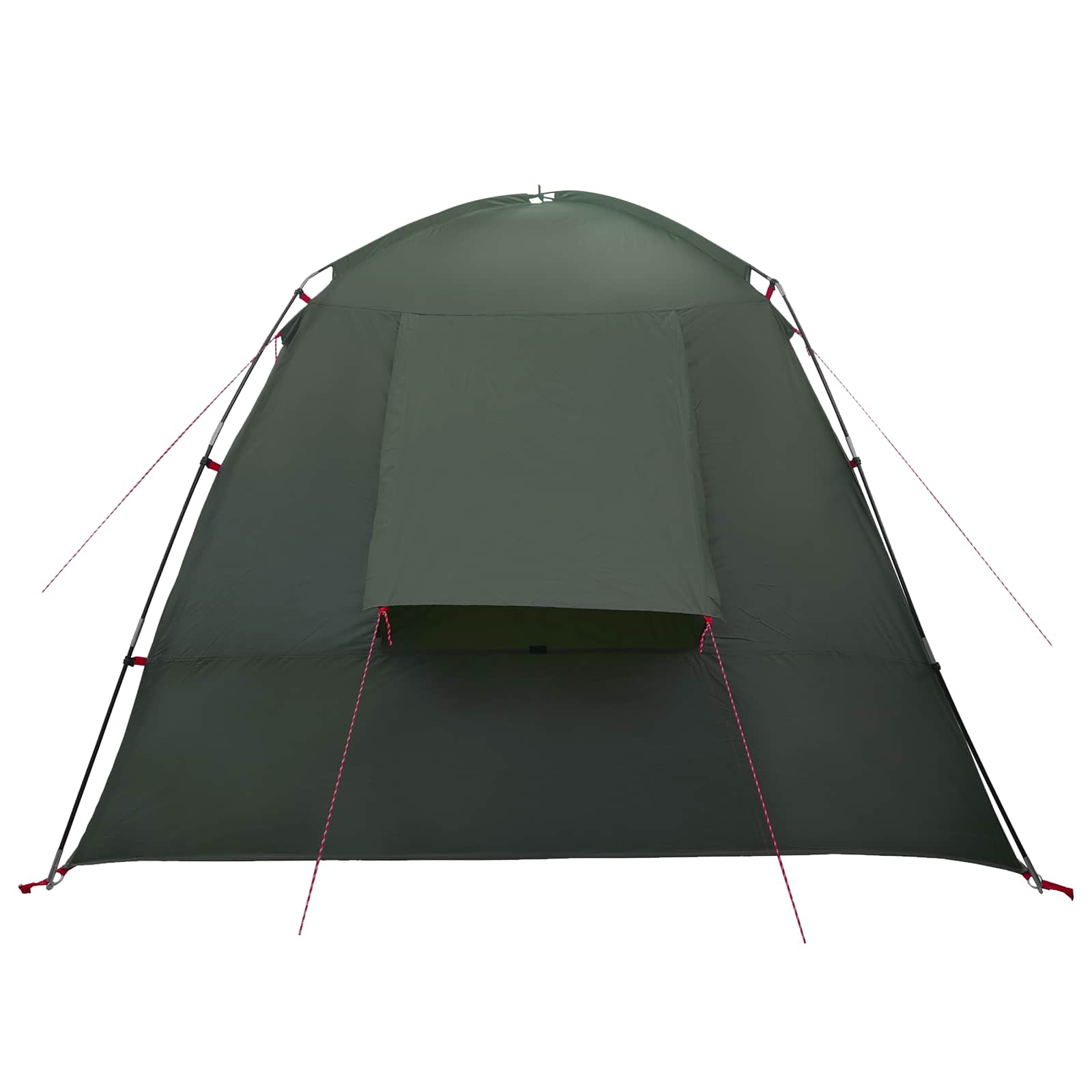vidaXL Cabin Tent with Roof Army Green 210 x 210 x 138 cm Polyester