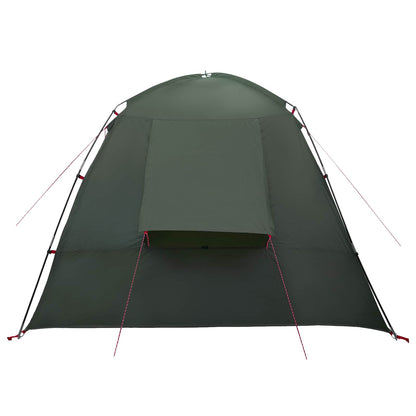 vidaXL Cabin Tent with Roof Army Green 210 x 210 x 138 cm Polyester
