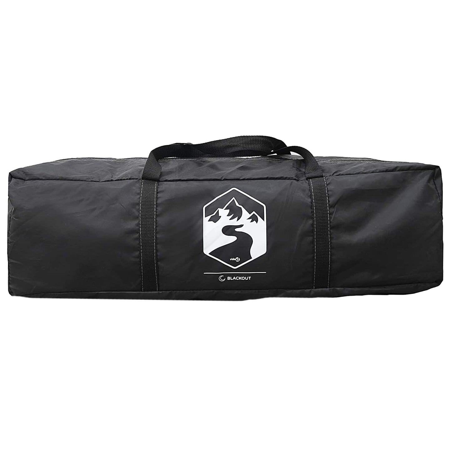 vidaXL Cabin Tent White Blackout 210 x 210 x 138 cm Polyester