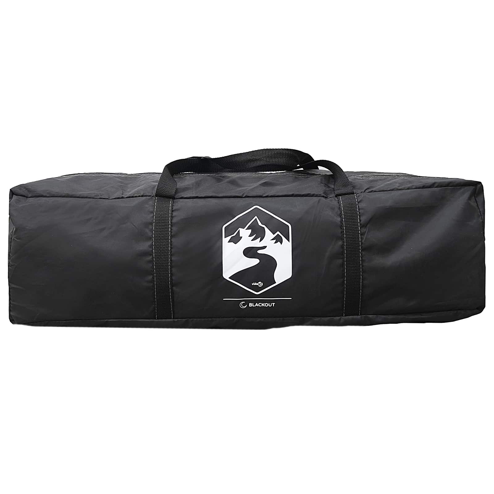 vidaXL Cabin Tent White Blackout 210 x 210 x 138 cm Polyester