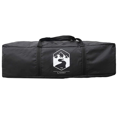 vidaXL Cabin Tent White Blackout 210 x 210 x 138 cm Polyester