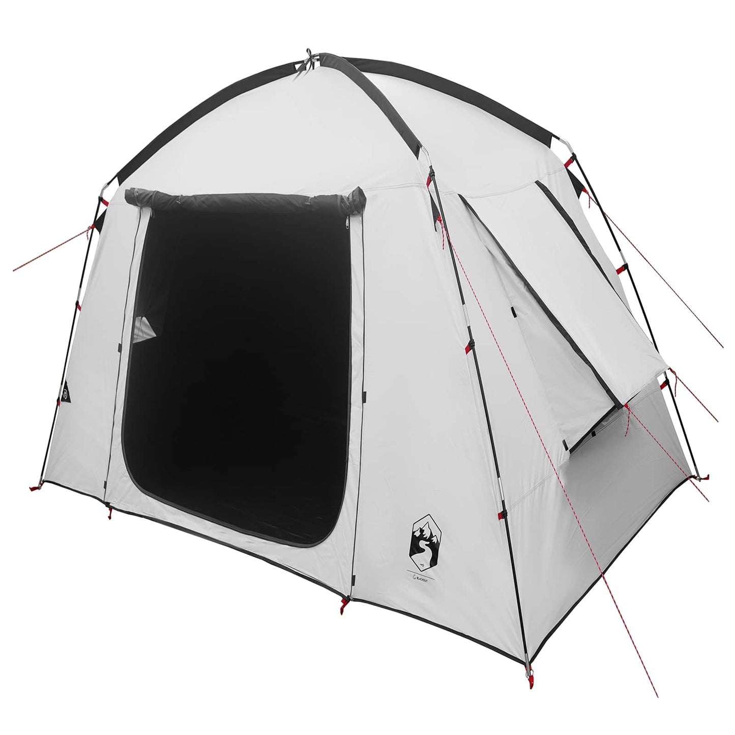 vidaXL Cabin Tent White Blackout 210 x 210 x 138 cm Polyester