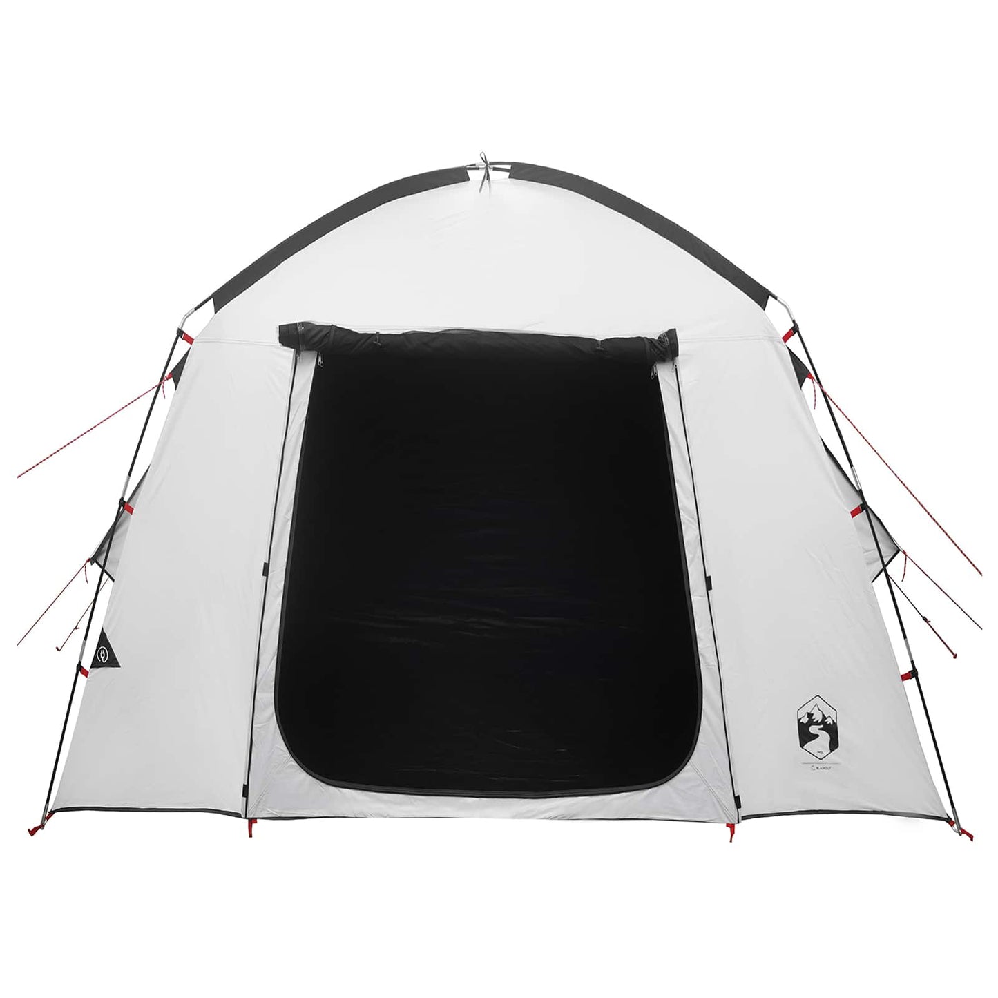 vidaXL Cabin Tent White Blackout 210 x 210 x 138 cm Polyester
