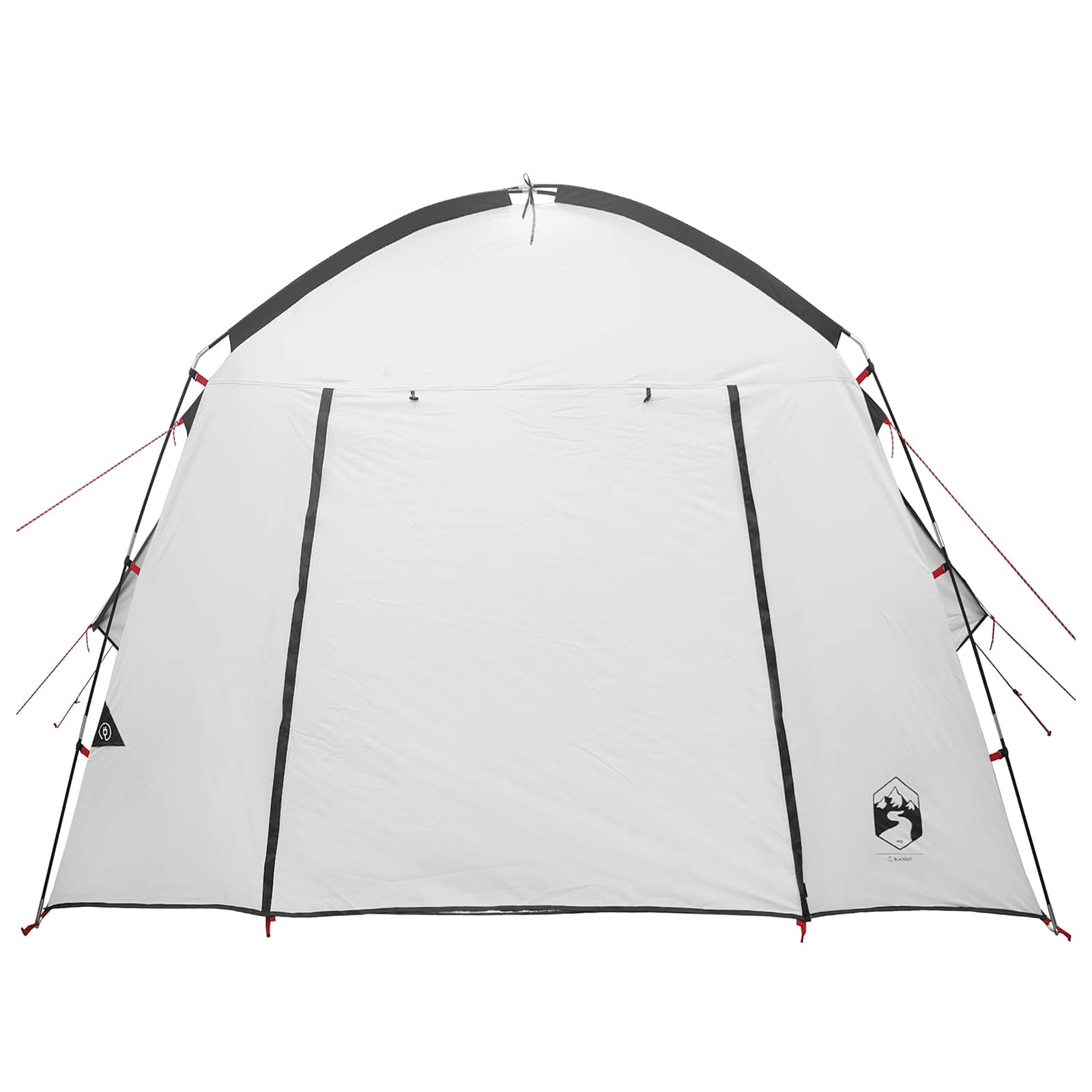 vidaXL Cabin Tent White Blackout 210 x 210 x 138 cm Polyester