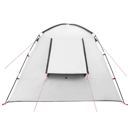 vidaXL Cabin Tent White Blackout 210 x 210 x 138 cm Polyester