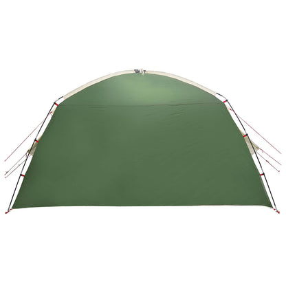 vidaXL Cabin Tent with Roof Green 300 x 210 x 156 cm Polyester