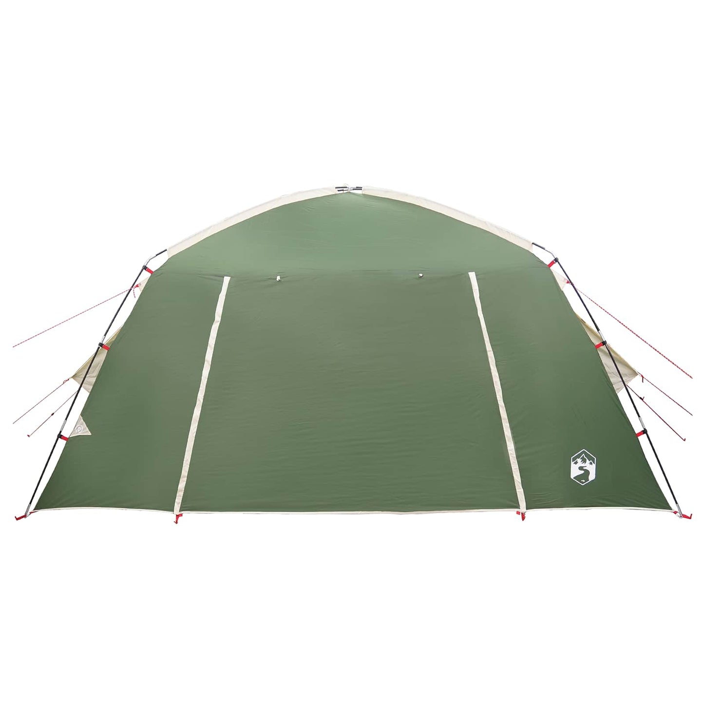 vidaXL Cabin Tent with Roof Green 300 x 210 x 156 cm Polyester