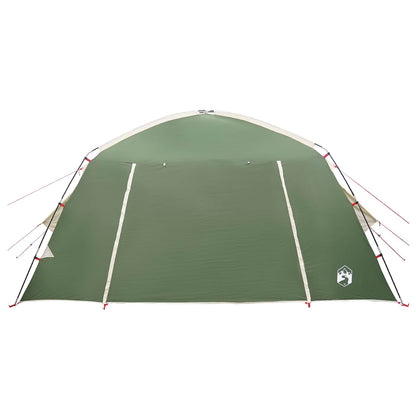 vidaXL Cabin Tent with Roof Green 300 x 210 x 156 cm Polyester