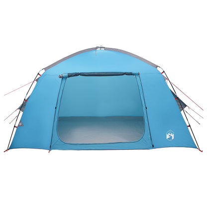 vidaXL Cabin Tent with Roof Blue 300 x 210 x 156 cm Polyester