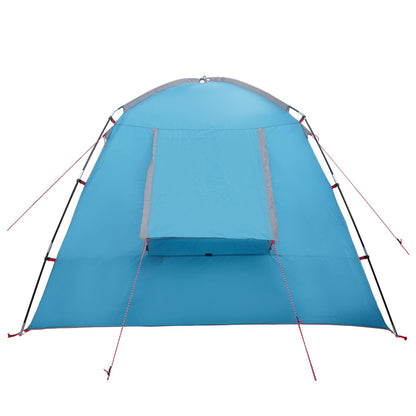 vidaXL Cabin Tent with Roof Blue 300 x 210 x 156 cm Polyester