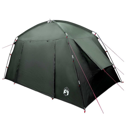 vidaXL Cabin Tent with Roof Army Green 300 x 210 x 156 cm Polyester