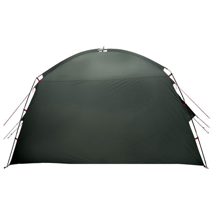 vidaXL Cabin Tent with Roof Army Green 300 x 210 x 156 cm Polyester