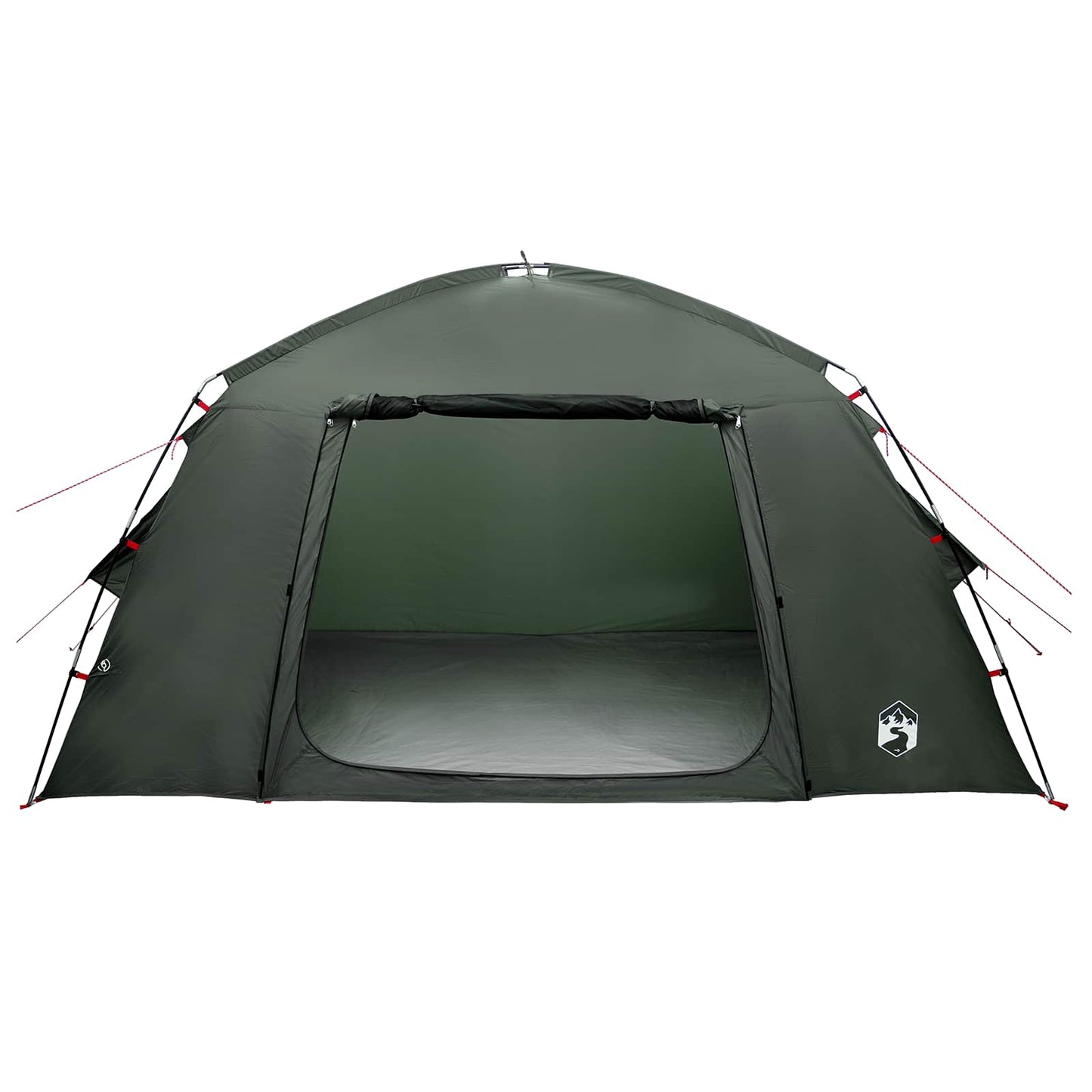 vidaXL Cabin Tent with Roof Army Green 300 x 210 x 156 cm Polyester