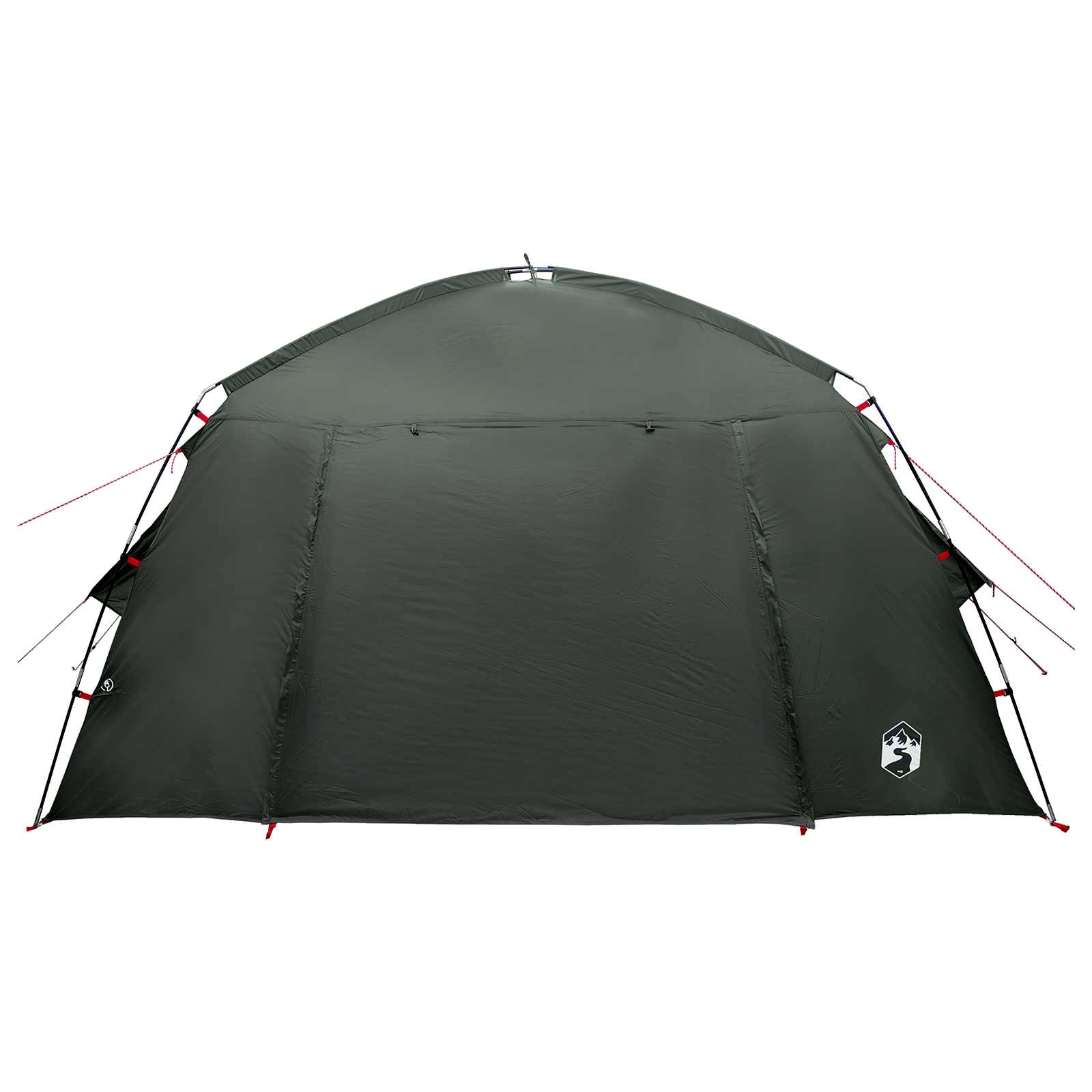vidaXL Cabin Tent with Roof Army Green 300 x 210 x 156 cm Polyester