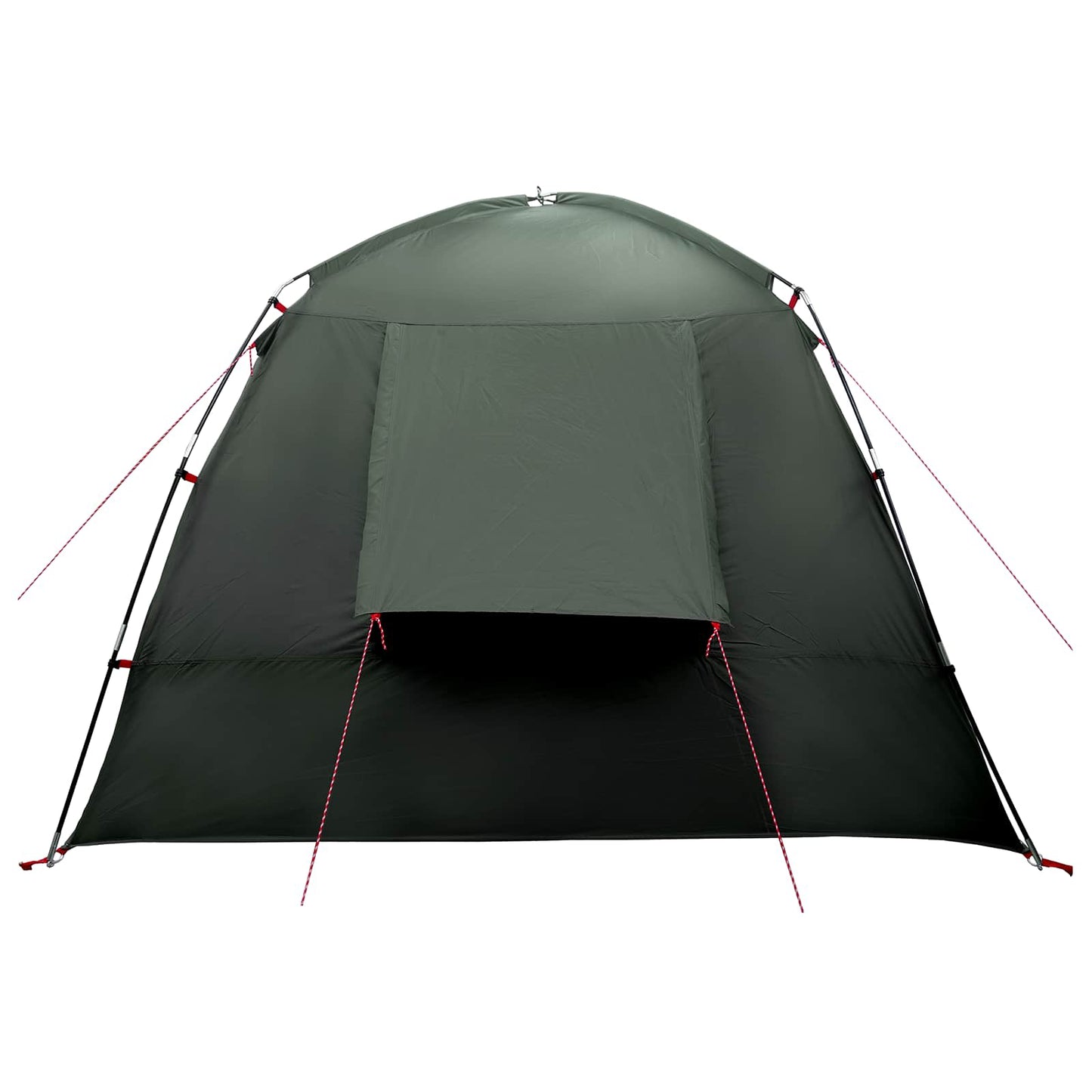 vidaXL Cabin Tent with Roof Army Green 300 x 210 x 156 cm Polyester