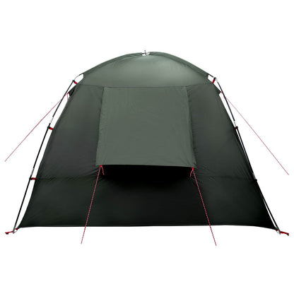 vidaXL Cabin Tent with Roof Army Green 300 x 210 x 156 cm Polyester