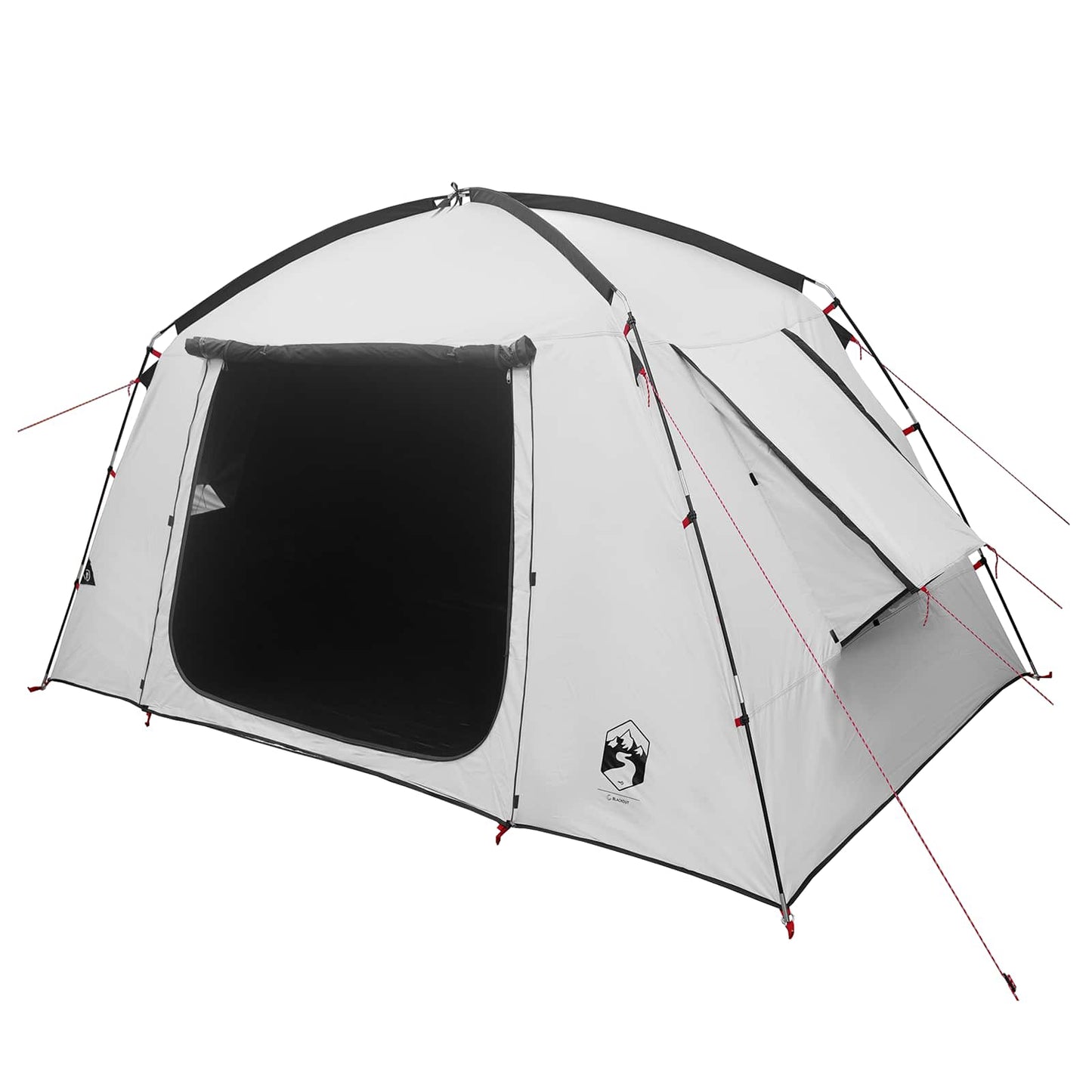 vidaXL Cabin Tent White Blackout 300 x 210 x 156 cm Polyester