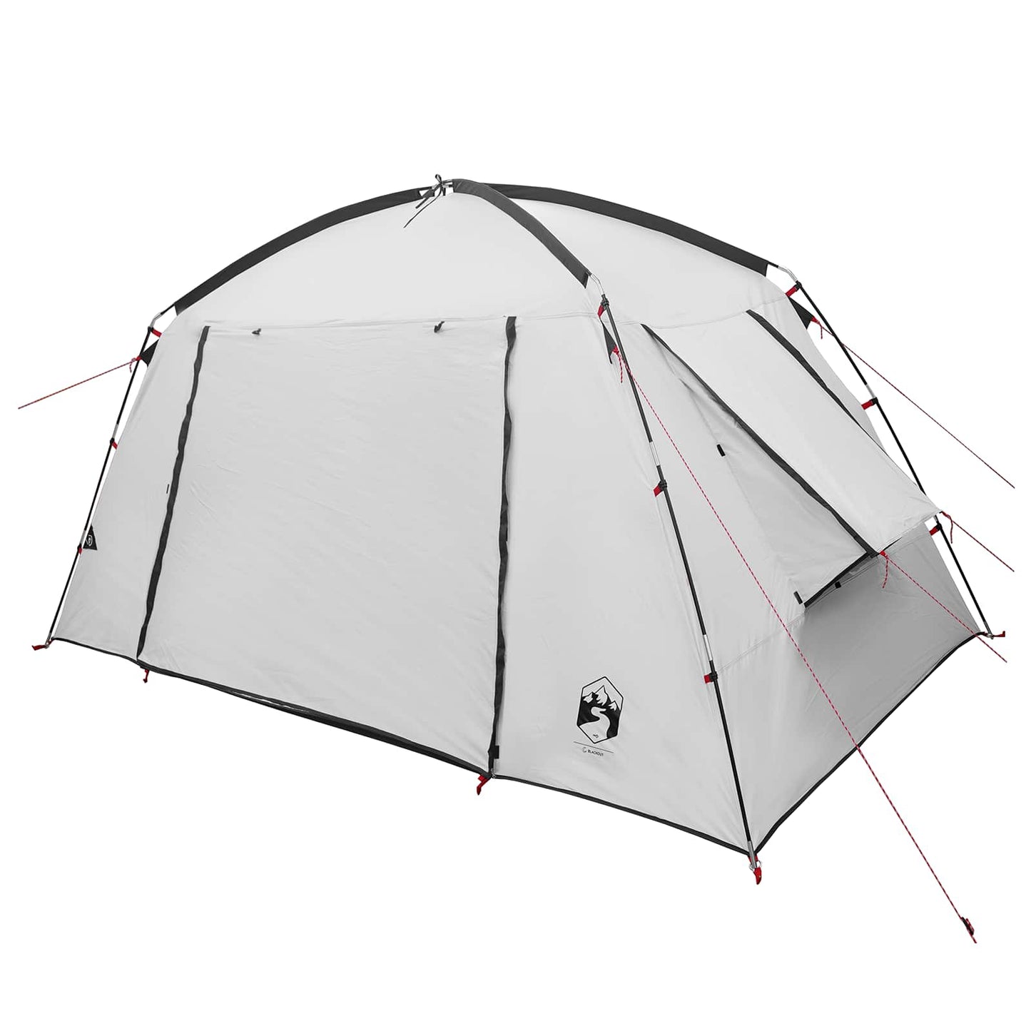 vidaXL Cabin Tent White Blackout 300 x 210 x 156 cm Polyester
