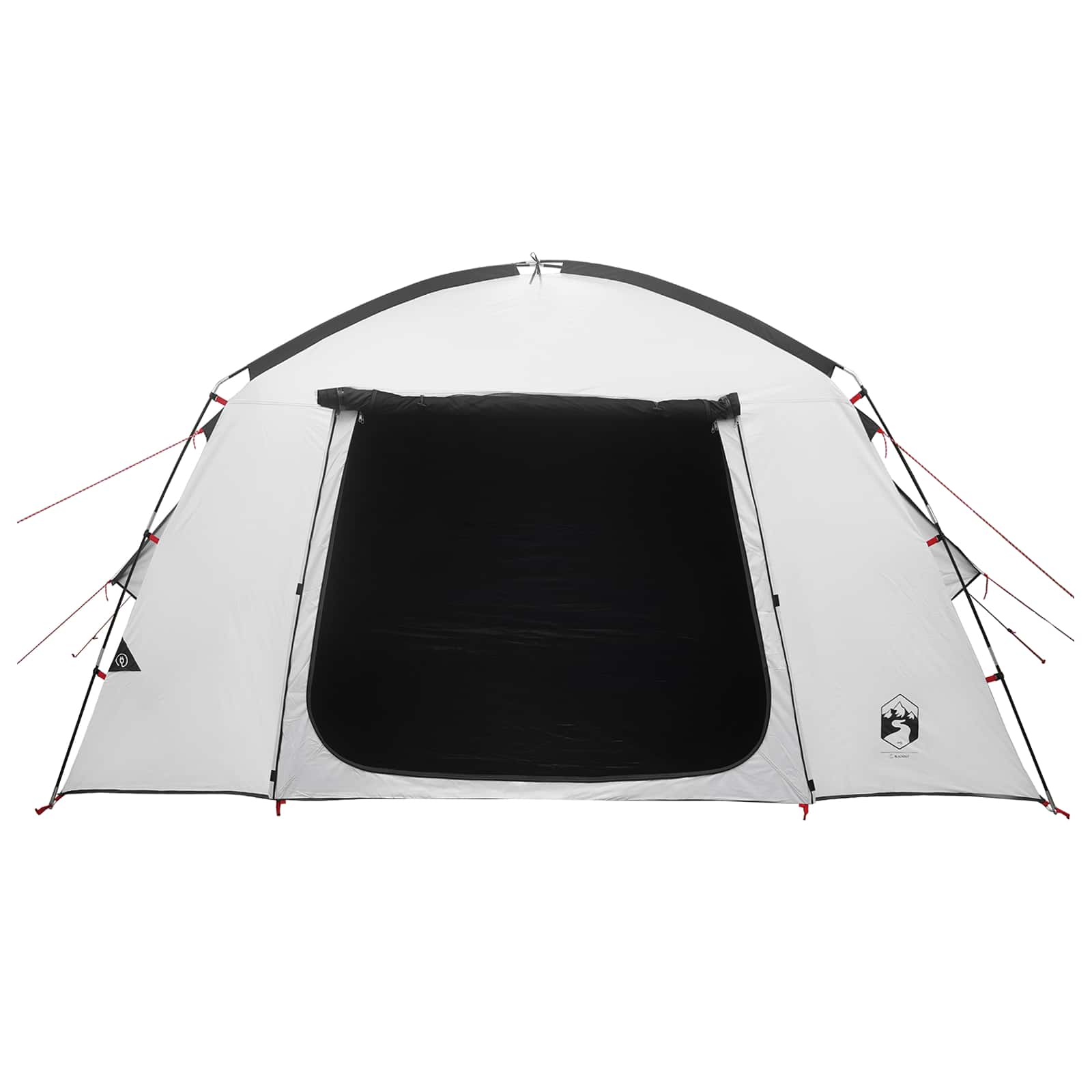 vidaXL Cabin Tent White Blackout 300 x 210 x 156 cm Polyester