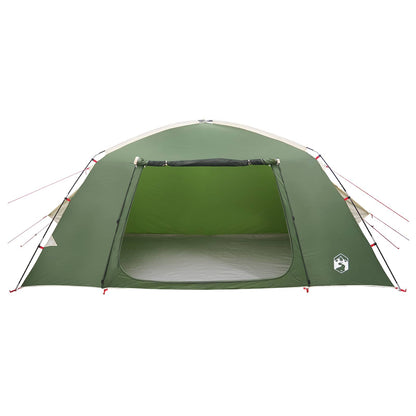 vidaXL Cabin Tent with Roof Green 400 x 210 x 180 cm Polyester