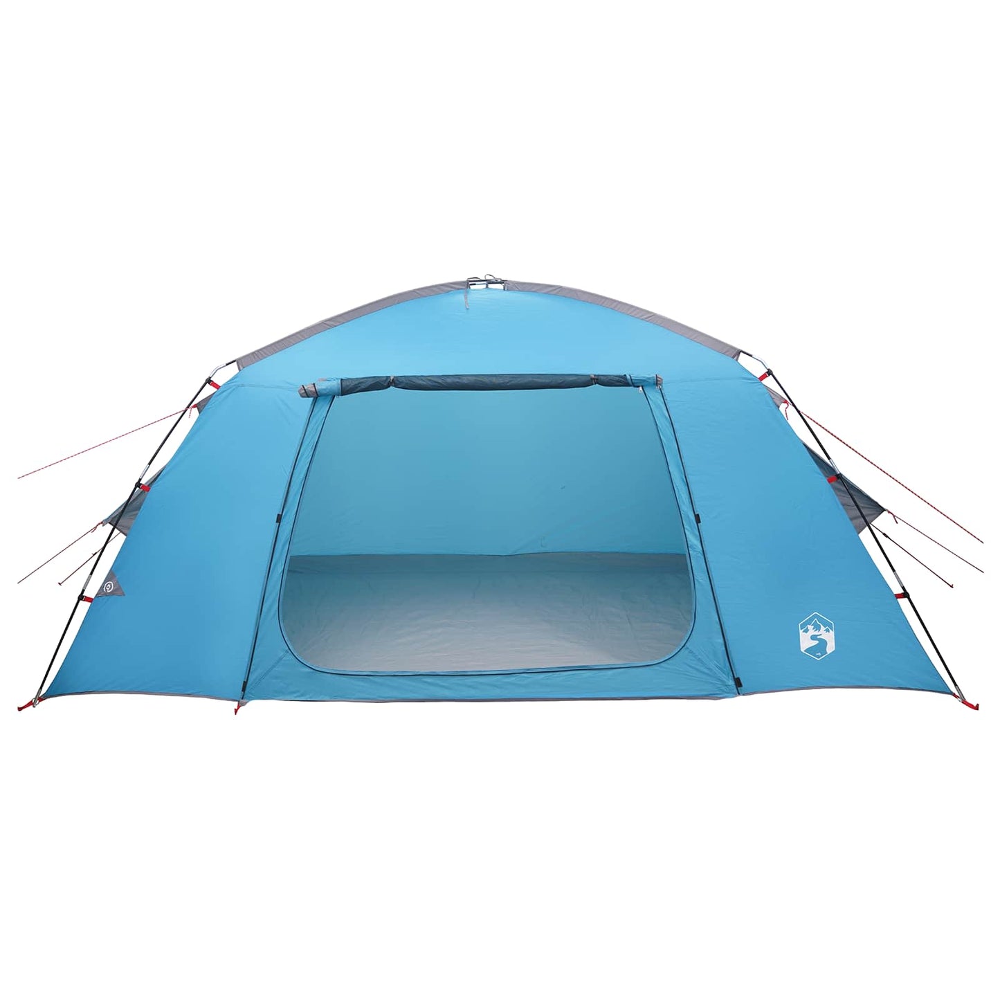 vidaXL Cabin Tent with Roof Blue 400 x 210 x 180 cm Polyester