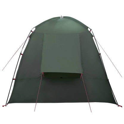 vidaXL Cabin Tent with Roof Army Green 400 x 210 x 180 cm Polyester