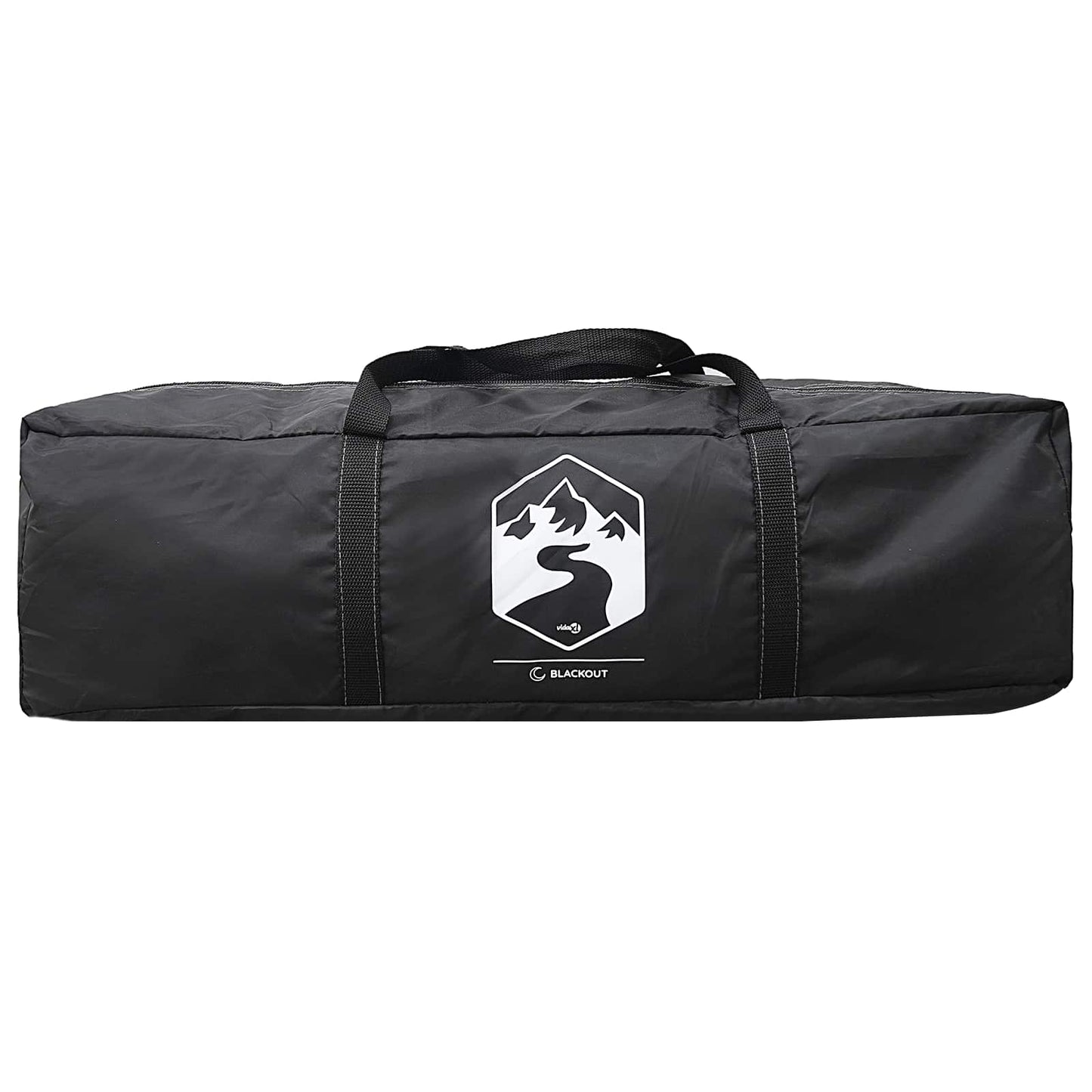 vidaXL Cabin Tent White Blackout 400 x 210 x 180 cm Polyester