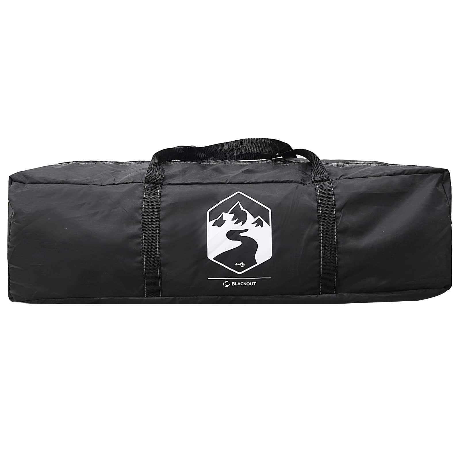 vidaXL Cabin Tent White Blackout 400 x 210 x 180 cm Polyester