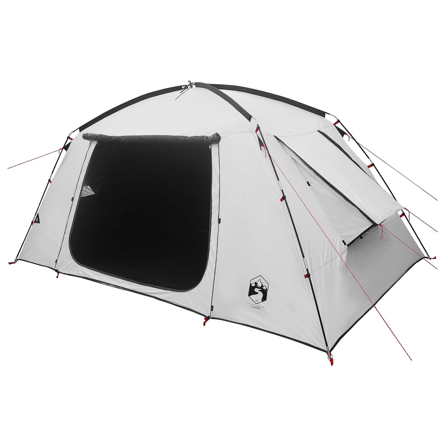vidaXL Cabin Tent White Blackout 400 x 210 x 180 cm Polyester