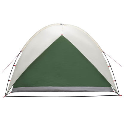 vidaXL Camping Tent with Rainfly Water-resistant 4-Person Green - 245 x 245 x 149 cm