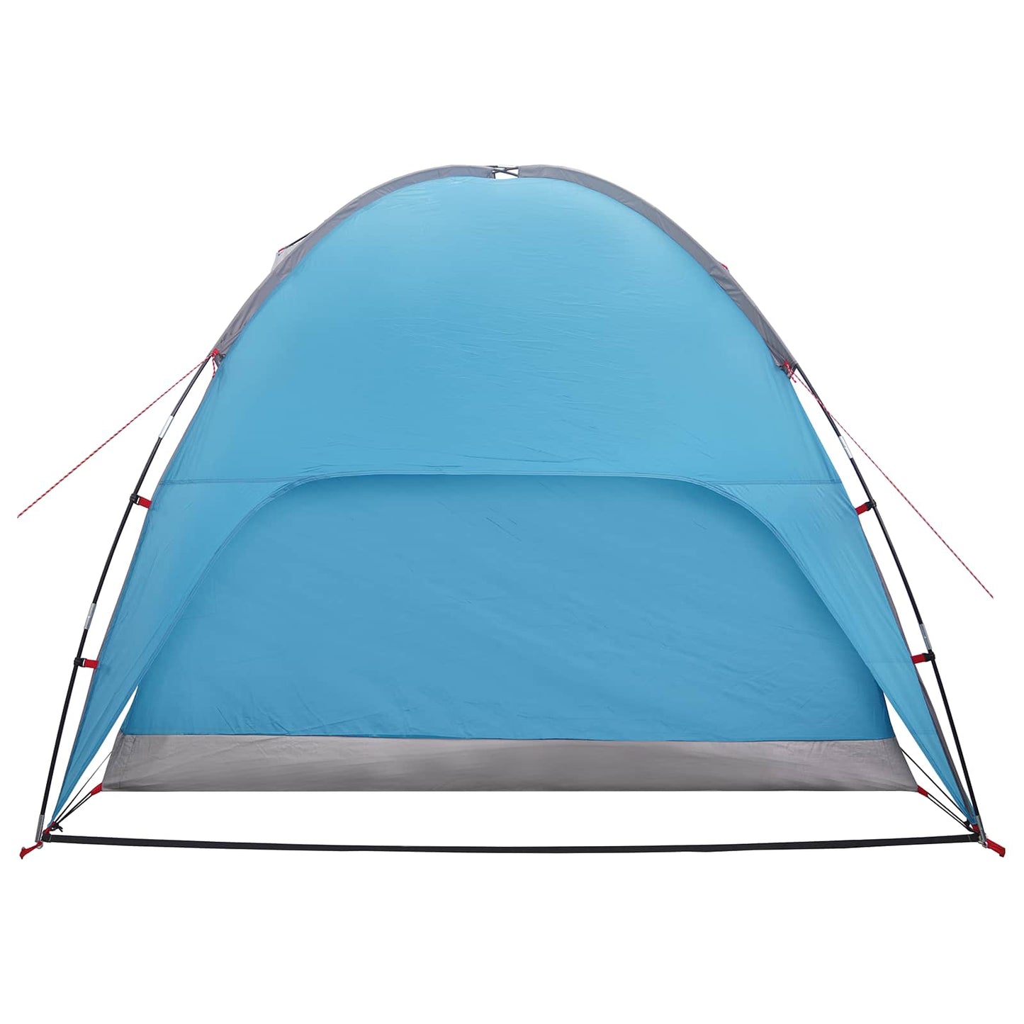 vidaXL Camping Tent with Rainfly Water-resistant 4-Person Blue - 245 x 245 x 149 cm