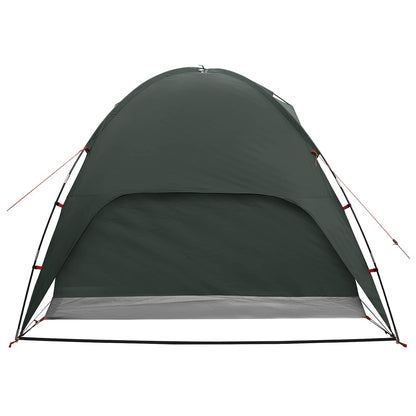 vidaXL Camping Tent with Rainfly Water-resistant 4-Person Army Green - 245 x 245 x 149 cm