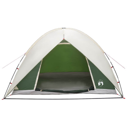 vidaXL Camping Tent with Rainfly Water-resistant 4-Person Green